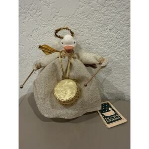 Vintage Just Ducky Angel Noel 1983 Ducks and Friends Christmas Figurine ornament